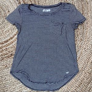 Hollister Classic Striped Pocket T